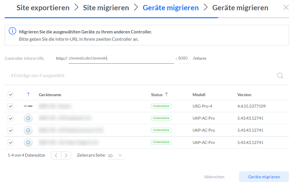 UniFi - Site Export Screenshot 3